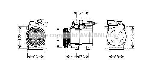 AVA QUALITY COOLING Kompresors, Gaisa kond. sistēma HYK139